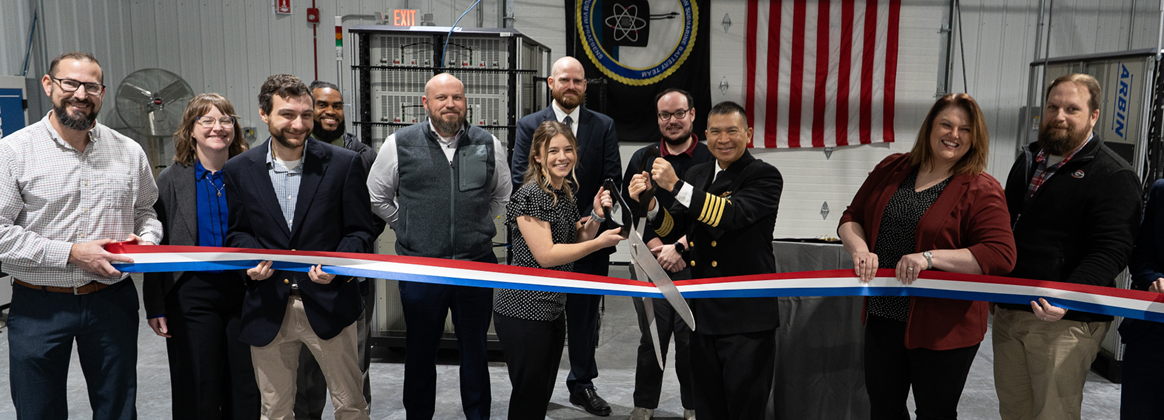 NSWC Crane leaders open new Next-Generation Submarine Main Storage Battery Testing Facility